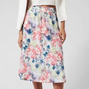 Athleta Savannah Skirt — Lumen Floral Cream, Size L